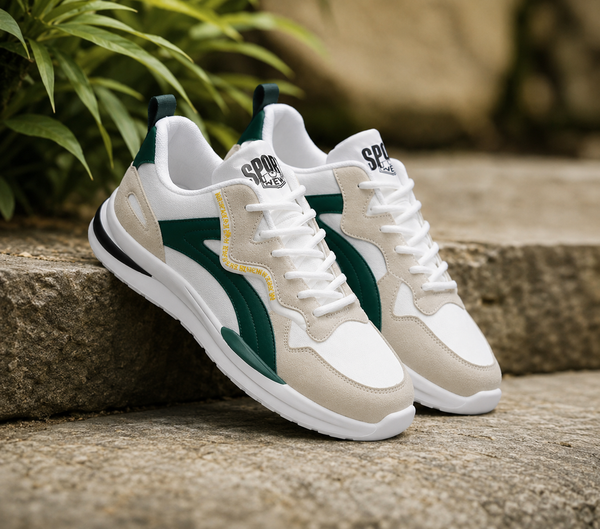Men Stylish Sneakers Shoes | Lace-Up Lightweight Shoes