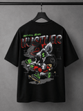 Graphic Print Oversized Fit T-Shirts - Dynadrops