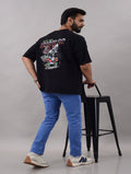 Graphic Print Oversized Fit T-Shirts - Dynadrops
