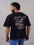 Graphic Print Oversized Fit T-Shirts - Dynadrops