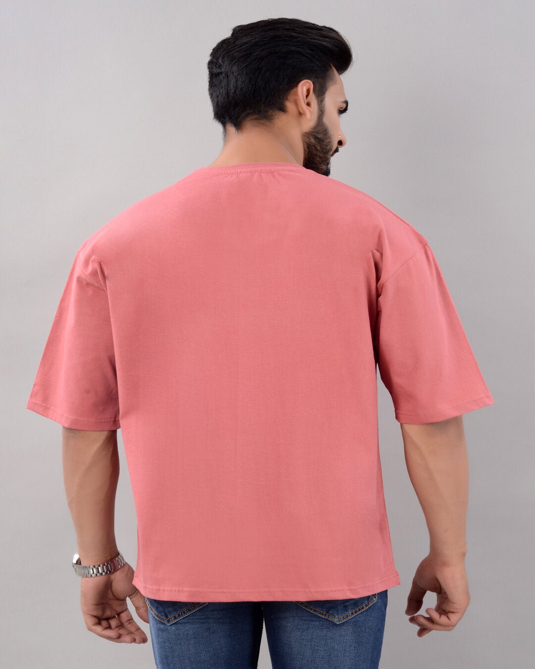 King of My Self Oversized Tee – Dust Pink - Dynadrops
