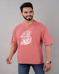 King of My Self Oversized Tee – Dust Pink - Dynadrops