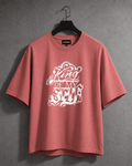 King of My Self Oversized Tee – Dust Pink - Dynadrops