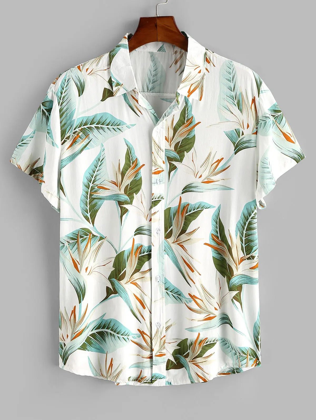 Men Fit Printed Spread Collar Casual Shirt - Dynadrops.In
