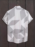 Men Regular Fit Printed Casual Shirt - Dynadrops.In