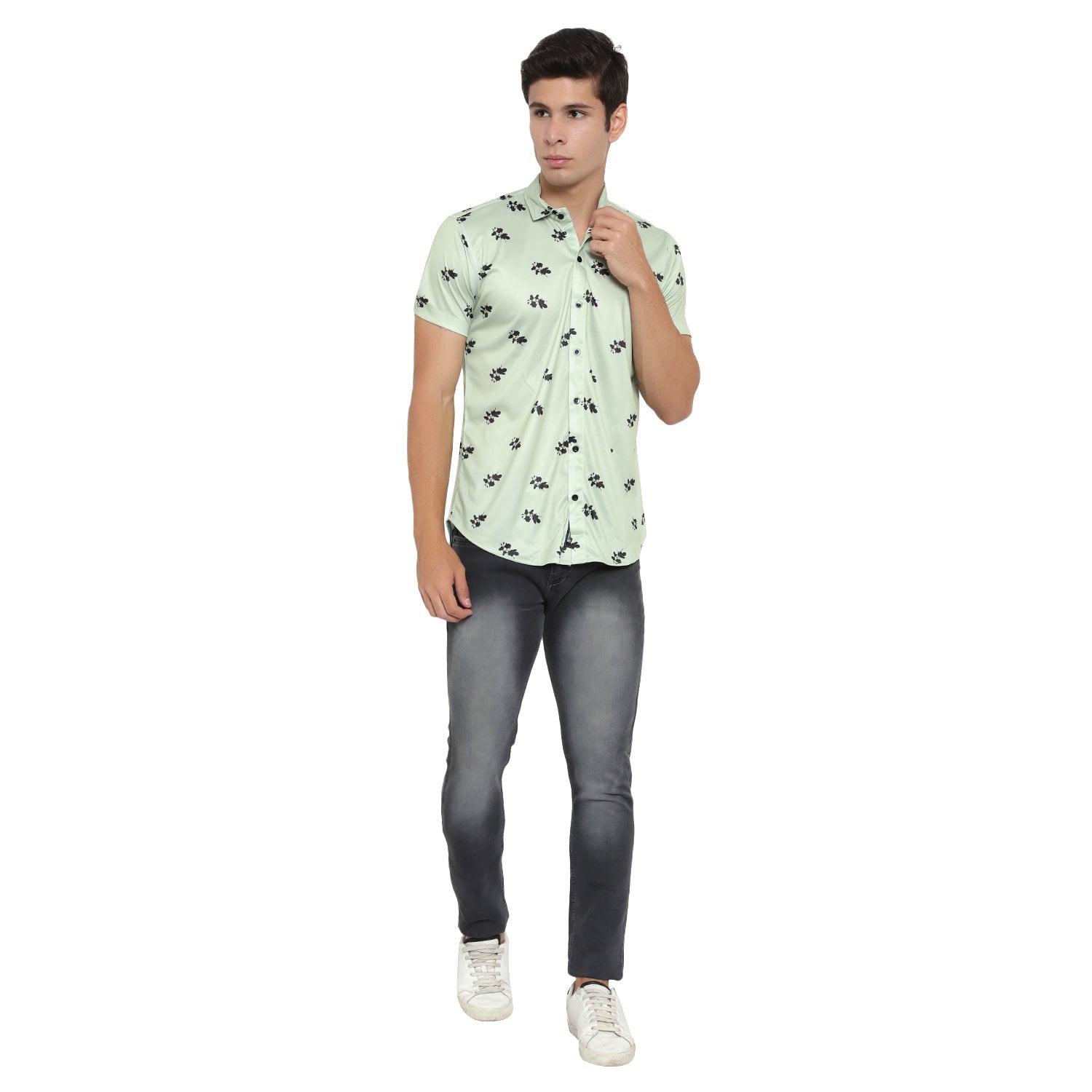 Men Regular Fit Printed Casual Shirt - Dynadrops.In
