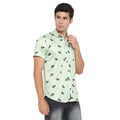Men Regular Fit Printed Casual Shirt - Dynadrops.In
