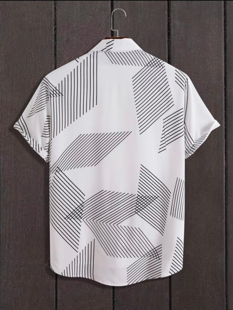Men Regular Fit Printed Casual Shirt - Dynadrops.In