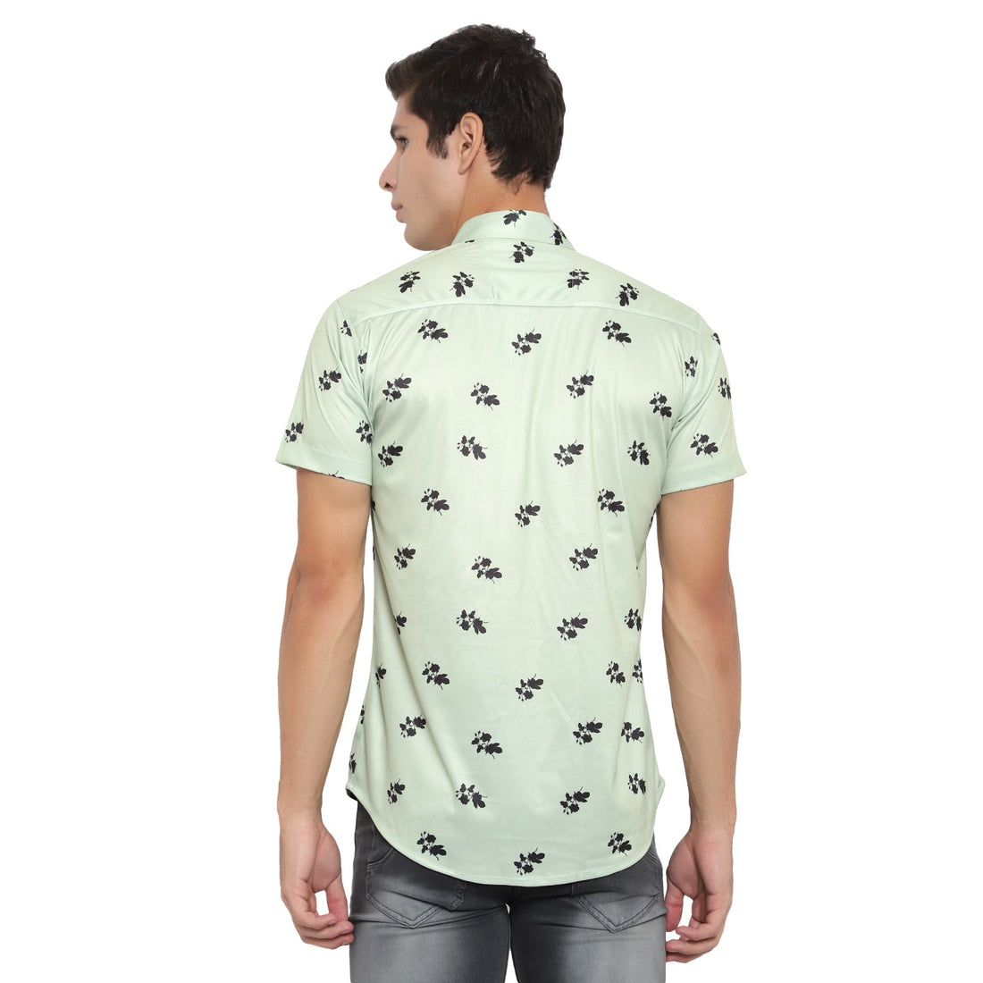 Men Regular Fit Printed Casual Shirt - Dynadrops.In
