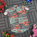 Men Regular Fit Printed Cut Away Collar Casual Shirt - Dynadrops.In