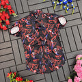Men Regular Fit Printed Cut Away Collar Casual Shirt - Dynadrops