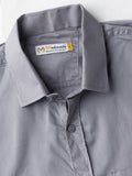Men Regular Fit Solid Spread Collar Casual Shirt - Dynadrops.In