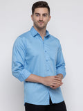 Men Regular Fit Solid Spread Collar Casual Shirt - Dynadrops