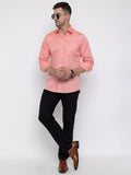 Men Regular Fit Solid Spread Collar Casual Shirt - Dynadrops