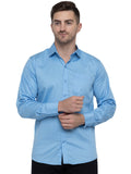 Men Regular Fit Solid Spread Collar Casual Shirt - Dynadrops
