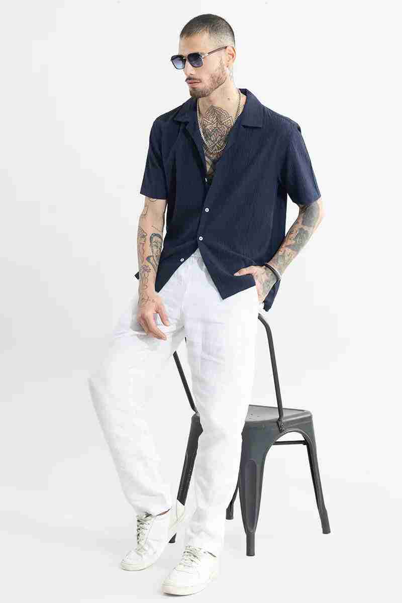 Men Regular Fit Striped Casual Shirt - Dynadrops.In