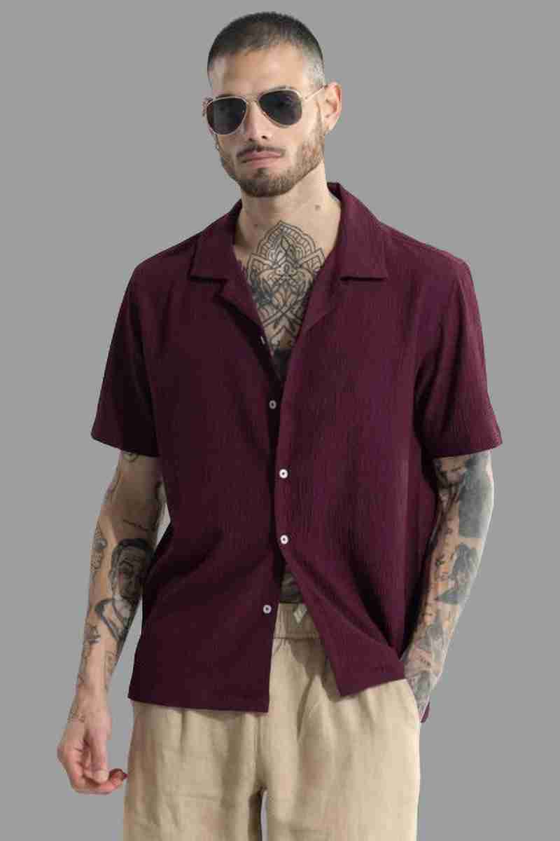 Men Regular Fit Striped Casual Shirt - Dynadrops