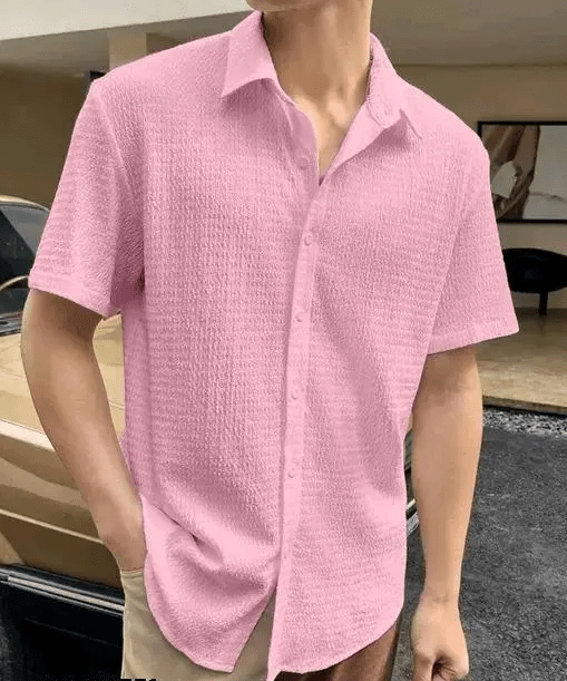 Men Regular Fit Striped Casual Shirt - Dynadrops