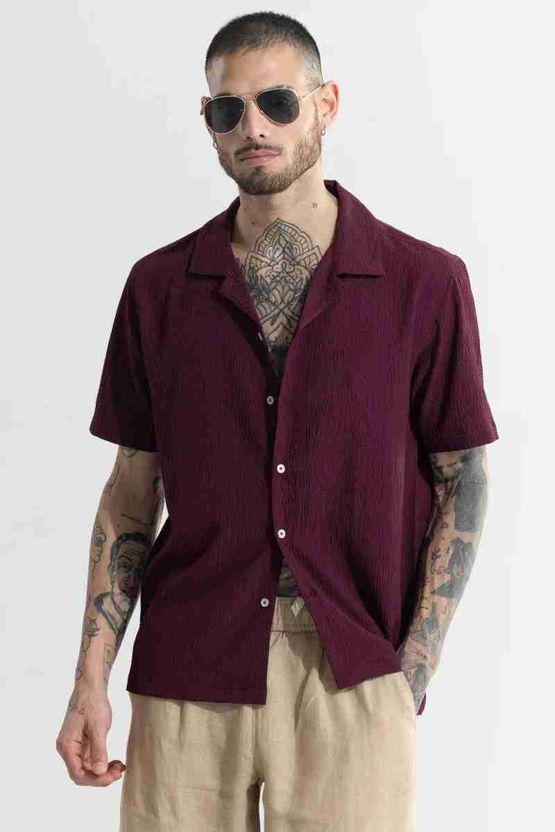 Men Regular Fit Striped Casual Shirt - Dynadrops