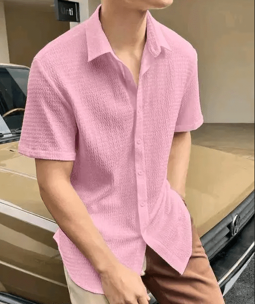 Men Regular Fit Striped Casual Shirt - Dynadrops