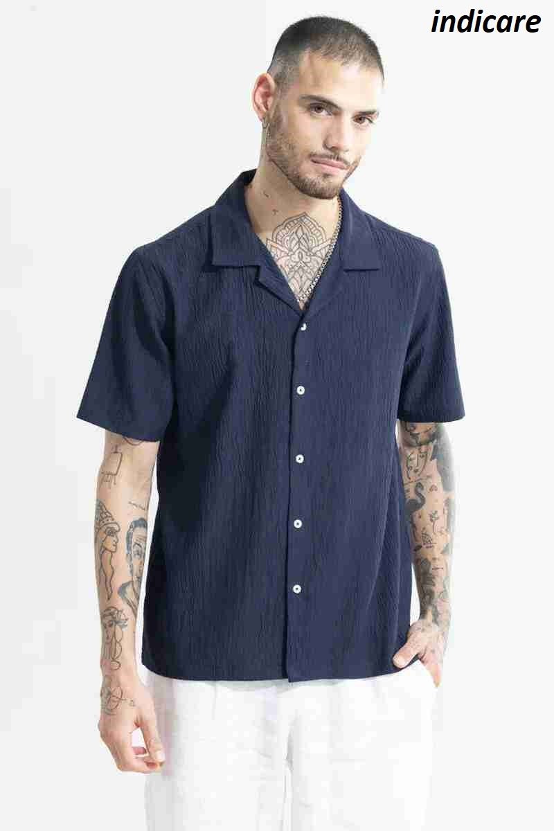 Men Regular Fit Striped Casual Shirt - Dynadrops