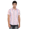 Men Regular, Super Slim Fit Checkered Ribbed Collar Casual Shirt - Dynadrops.In