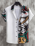 Men Regular, Super Slim Fit Printed Casual Shirt - Dynadrops