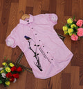Men Regular, Super Slim Fit Printed Cut Away Collar Casual Shirt - Dynadrops.In