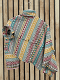 Men Regular, Super Slim Fit Printed Cut Away Collar Casual Shirt - Dynadrops.In