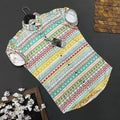 Men Regular, Super Slim Fit Printed Cut Away Collar Casual Shirt - Dynadrops