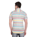 Men Regular, Super Slim Fit Printed Cut Away Collar Casual Shirt - Dynadrops.In