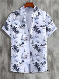 Men Regular, Super Slim Fit Printed Ribbed Collar Casual Shirt - Dynadrops.In