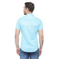 Men Regular, Super Slim Fit Printed Ribbed Collar Casual Shirt - Dynadrops
