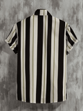 Men Regular, Super Slim Fit Striped Cut Away Collar Casual Shirt - Dynadrops.In