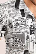 Men Slim Fit Printed Casual Shirt - Dynadrops