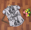 Men Slim Fit Printed Casual Shirt - Dynadrops