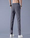 Men Solid Black, Grey Track Pants ( Pack of 2 ) - Dynadrops