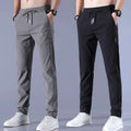 Men Solid Black, Grey Track Pants ( Pack of 2 ) - Dynadrops