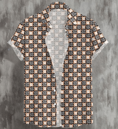 Men's Solid Slim Fit Casual Shirt, Half Sleeve Shirt - Dynadrops