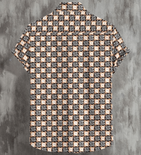 Men's Solid Slim Fit Casual Shirt, Half Sleeve Shirt - Dynadrops
