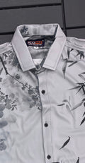 Printed Half Sleeves Stylish Shirts for Men - Dynadrops.In