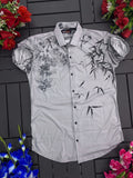 Printed Half Sleeves Stylish Shirts for Men - Dynadrops.In
