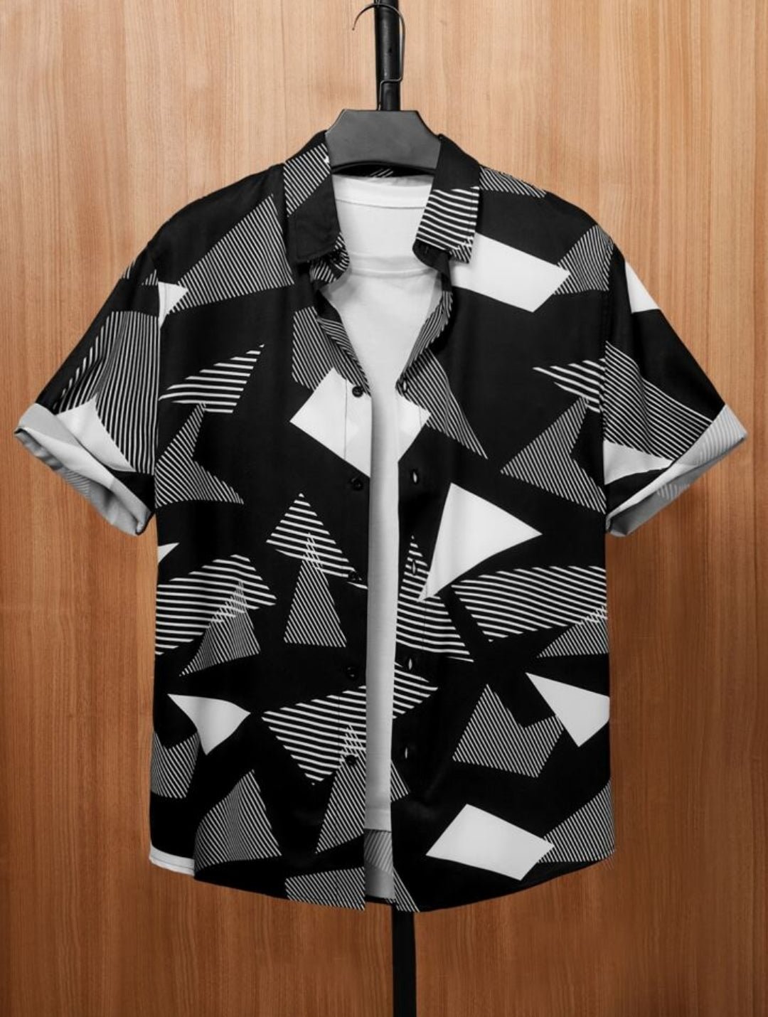 Short Sleeve Shirt Pattern Beach Male Shirts - Dynadrops